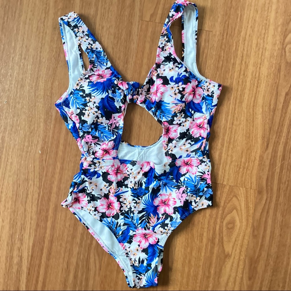 Floral One-Piece Swimsuit